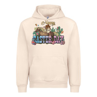 Sandshell Happy Easter Day rodeo Urban Hoodie - HowdyJamesFarm