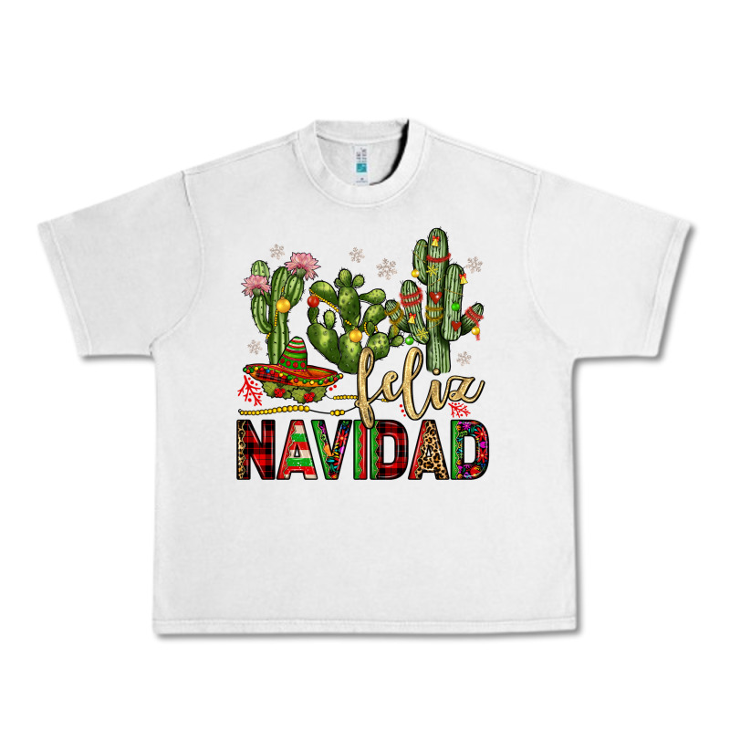 Cactus Feliz Navidad Urban Heavy Tee by JahusDesignShop | Teevron
