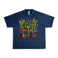 Navy cactus feliz navidad Urban Heavy Tee - JahusDesignShop