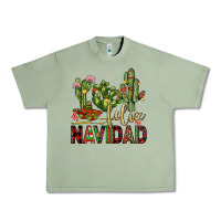 Oil Green cactus feliz navidad Urban Heavy Tee - JahusDesignShop