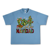 Pebble Blue cactus feliz navidad Urban Heavy Tee - JahusDesignShop