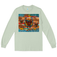 Matcha saddle horseshoe leopard sunflower Long Sleeve Tee - Artiststas