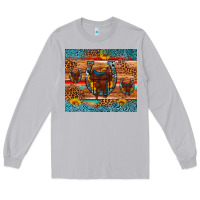 Moon Dust saddle horseshoe leopard sunflower Long Sleeve Tee - Artiststas