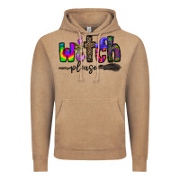 Vintage Coffee witch please Vintage Hoodie - CowhideDigitalArt