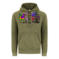 Vintage Olive witch please Vintage Hoodie - CowhideDigitalArt