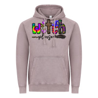 Vintage Zinc witch please Vintage Hoodie - CowhideDigitalArt
