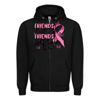 Black friends dont let friends fight cancer alone Zipper Hoodie - MaliasSmallBusiness