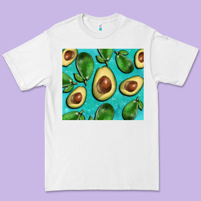 Avacadoblue Tumbler Premium Tee Designed By Barkaloodesign