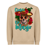 Mushroom cinco de mayo skull Heavyweight Sweatshirt - HRA Design Shop