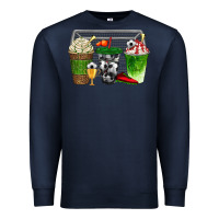 Navy soccer coffee cups bbs Premium Sweatshirt - BundleAndBundleShop