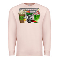 Pale Pink soccer coffee cups bbs Premium Sweatshirt - BundleAndBundleShop