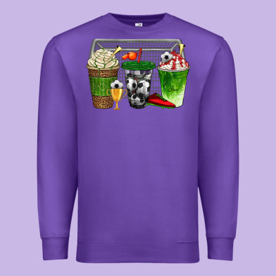 Soccer Coffee Cups Bbs Premium Sweatshirt Designed By Bundleandbundleshop