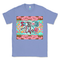 Colony Blue scrub life tumbler Classic Tee - BundleAndBundleShop