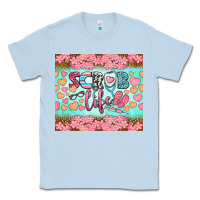 Dusty Blue scrub life tumbler Classic Tee - BundleAndBundleShop