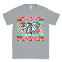 Heather Grey scrub life tumbler Classic Tee - BundleAndBundleShop