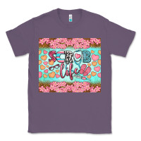Lavender scrub life tumbler Classic Tee - BundleAndBundleShop