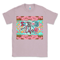 Lilac scrub life tumbler Classic Tee - BundleAndBundleShop