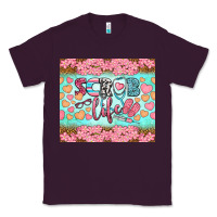 Plum scrub life tumbler Classic Tee - BundleAndBundleShop