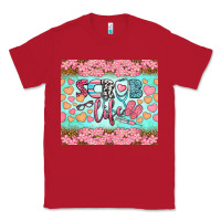 Red scrub life tumbler Classic Tee - BundleAndBundleShop