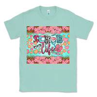 Seafoam scrub life tumbler Classic Tee - BundleAndBundleShop
