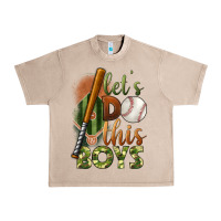French Oak let's do this boys field baseball Urban Heavy Tee - BundleAndBundleShop