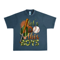 Midnight Navy let's do this boys field baseball Urban Heavy Tee - BundleAndBundleShop