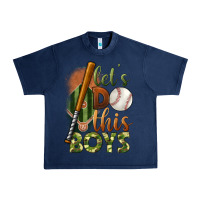 Navy let's do this boys field baseball Urban Heavy Tee - BundleAndBundleShop