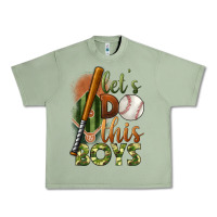Oil Green let's do this boys field baseball Urban Heavy Tee - BundleAndBundleShop