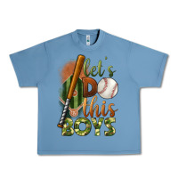 Pebble Blue let's do this boys field baseball Urban Heavy Tee - BundleAndBundleShop