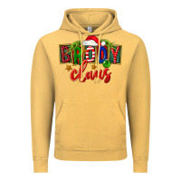 Vintage Mustard Christmas brody claus Vintage Hoodie - FaDigitalArtStudio