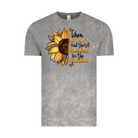 Cloud Rock when you can't find the sunshine be the sunshine Vintage Tee - JahusDesignShop