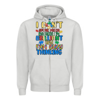Dove Grey dont speak much because im brilliant Zipper Hoodie - MaliasSmallBusiness