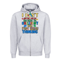 Heather Grey dont speak much because im brilliant Zipper Hoodie - MaliasSmallBusiness