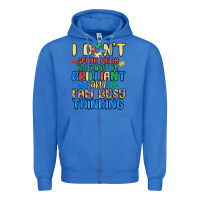 True Royal dont speak much because im brilliant Zipper Hoodie - MaliasSmallBusiness