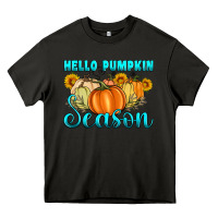 Asphalt hello pumpkin season Heavy Core Tee - Artiststas