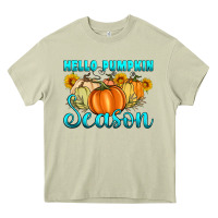 Mossy hello pumpkin season Heavy Core Tee - Artiststas