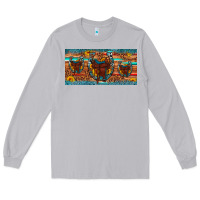 Moon Dust saddle horseshoe  sunflower leopard license plate Long Sleeve Tee - Artiststas