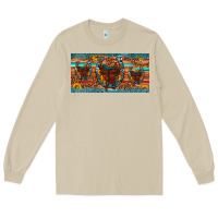Mushroom saddle horseshoe  sunflower leopard license plate Long Sleeve Tee - Artiststas