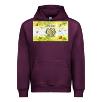 Mauve Wine let's just avocudde Urban Hoodie - TumblerDesignByShophia