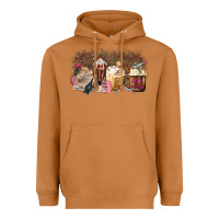Meerkat Hair Dresser Coffee Cups Heavyweight Hoodie - MaliasSmallBusiness