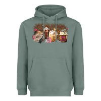 Sage Hair Dresser Coffee Cups Heavyweight Hoodie - MaliasSmallBusiness