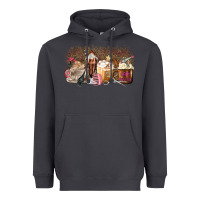 Smoke Hair Dresser Coffee Cups Heavyweight Hoodie - MaliasSmallBusiness