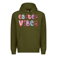 Army Green Easter vibes Premium Hoodie - RanaPortraitStore