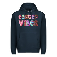 Navy Easter vibes Premium Hoodie - RanaPortraitStore