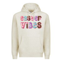 Oatmeal Heather Easter vibes Premium Hoodie - RanaPortraitStore