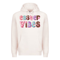 Pale Pink Easter vibes Premium Hoodie - RanaPortraitStore