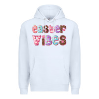 White Easter vibes Premium Hoodie - RanaPortraitStore