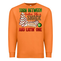 Carrot torn between lookin' like a snack and eatin' one bbs Premium Sweatshirt - BundleAndBundleShop