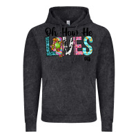 Vintage Black Oh how he loves us Vintage Hoodie - Neo Western