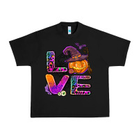 Black halloween love Urban Heavy Tee - AdoDesignShop